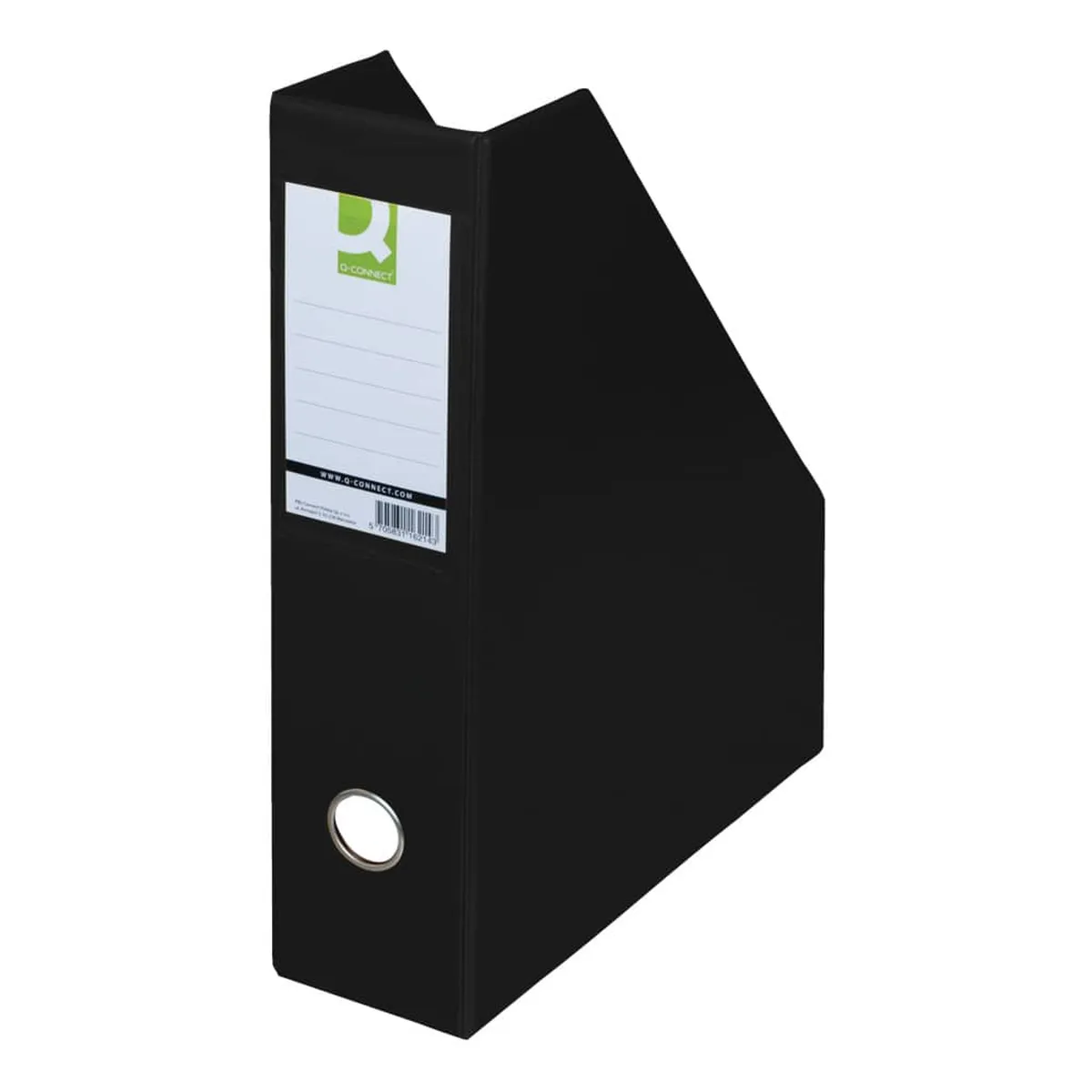 Q-Connect® Stehsammler A4 76mm schwarz