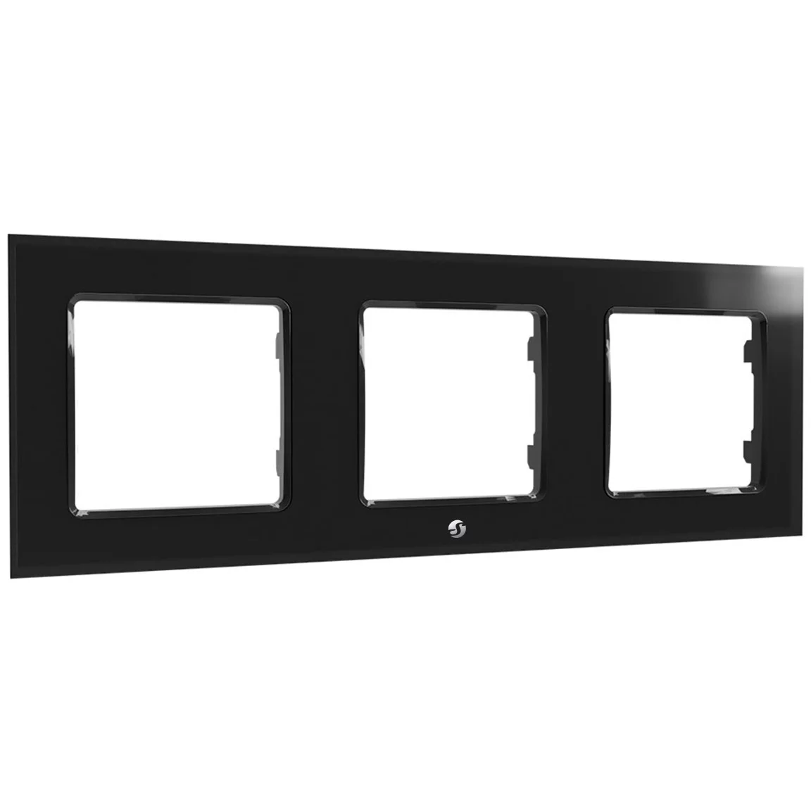 Home Shelly Accessories “Wall Frame 3“ Wandtaster Rahmen 3-fach Schwarz