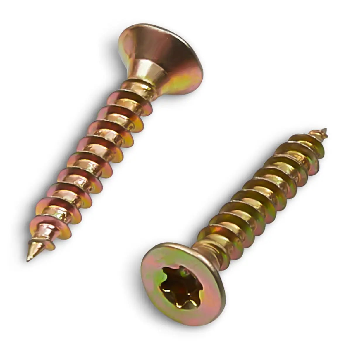 Masterproof Spanplattenschrauben, 4,0x25mm, 60 Stück Trx