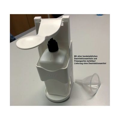 KAREX Desinfektionsmittelspender Armhebel - 1000ml, weiß