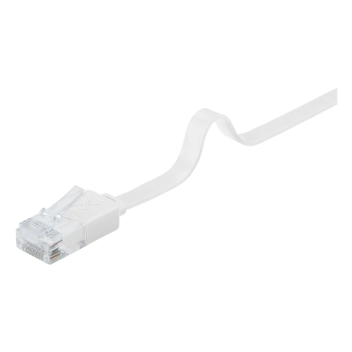 Goobay Flach-Patchkabel CAT5e U/UTP weiß 15m