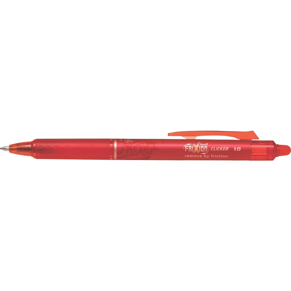 Tintenroller FriXion Clicker - 0,5 mm, rot, radierbar