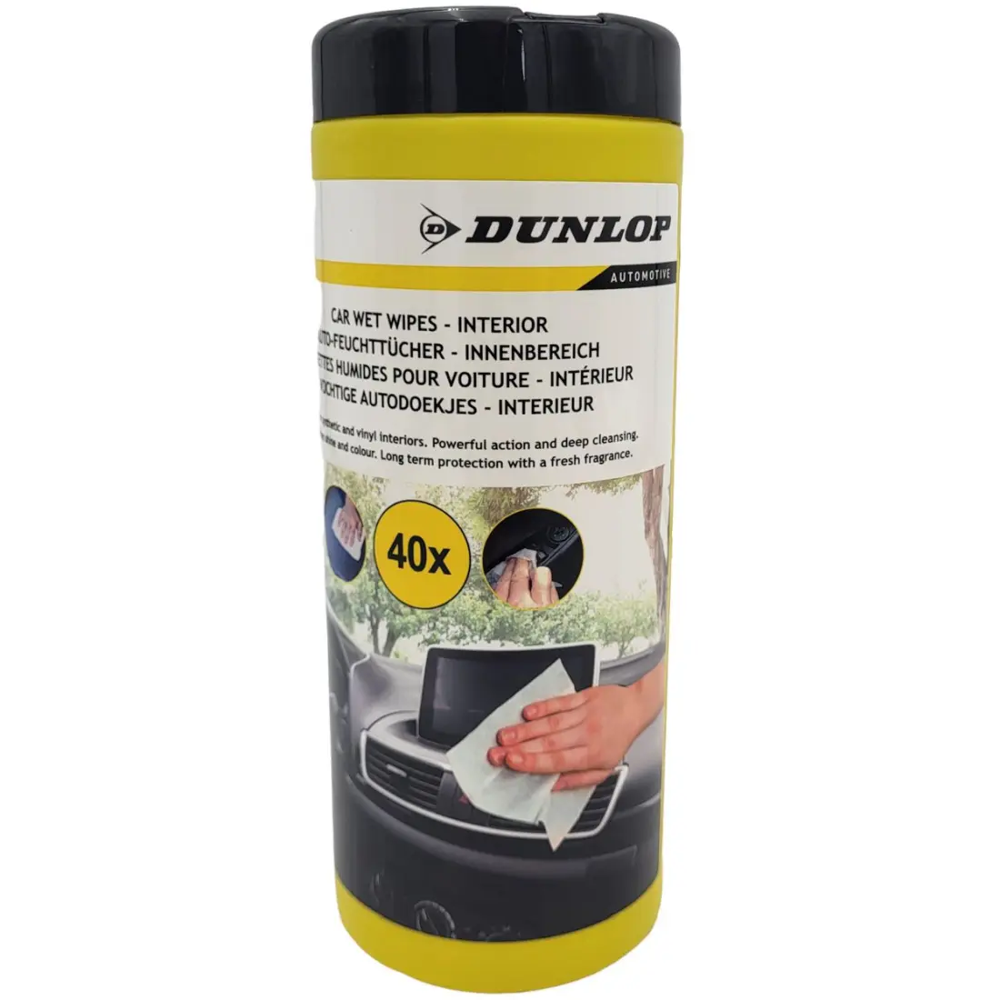 DUNLOP - Innenreinigungstücher 40 Stück