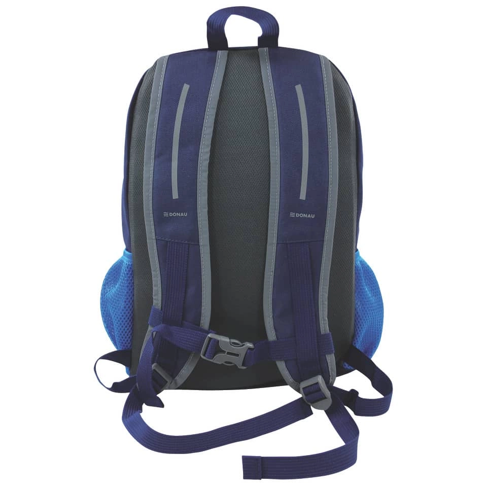 DONAU Kinderrucksack Freizeit blau - 26 x 36 x 12 cm