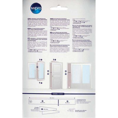 WPRO CAK002 Universal Air Seal Kit für Mobile Airco