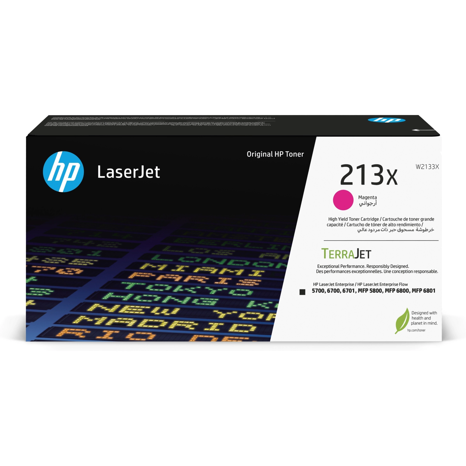 HP 213X Toner magenta 6.000 Seiten (W2133X)