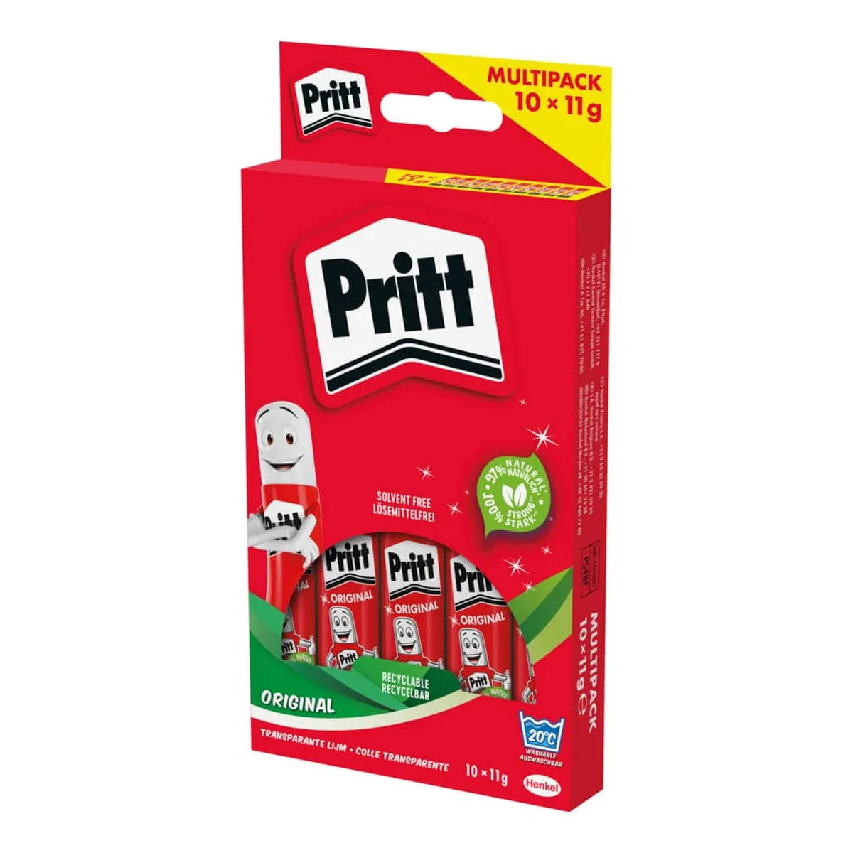 Pritt Klebestift - 10x 11 g, Multipack