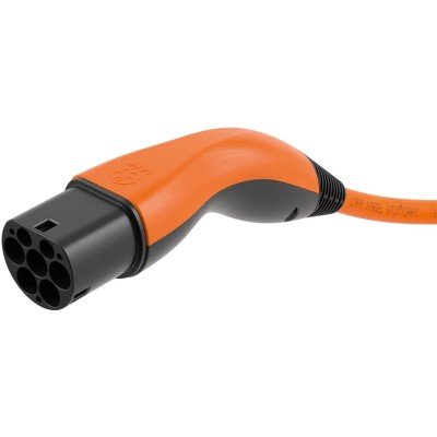 Ladekabel Typ 2, bis zu 7,4 kW, 5 m, Orange