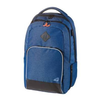 Schulrucksack Wizzard College - navy melange