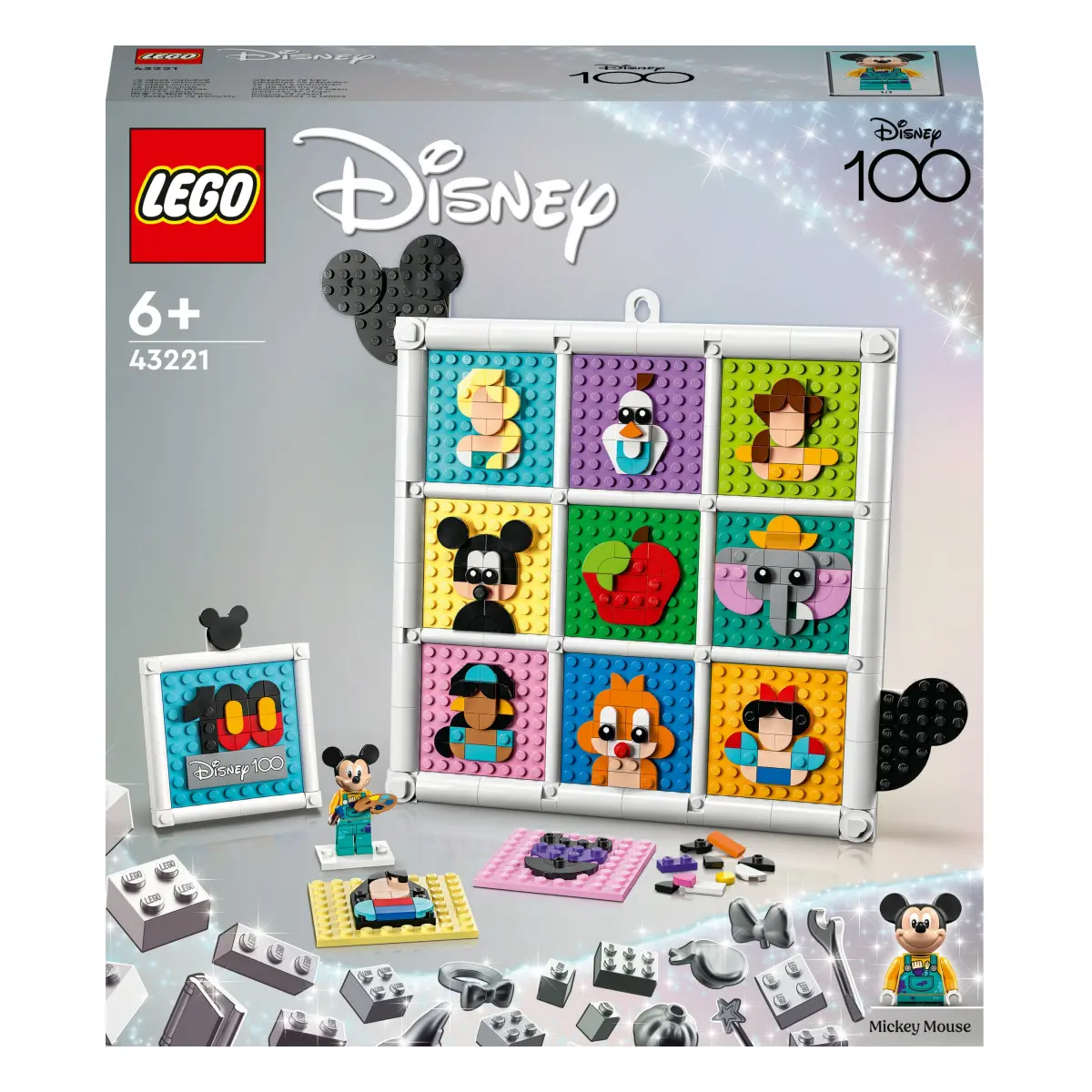 LEGO® Disney 100 Jahre Disney Zeichentrickikonen 43221