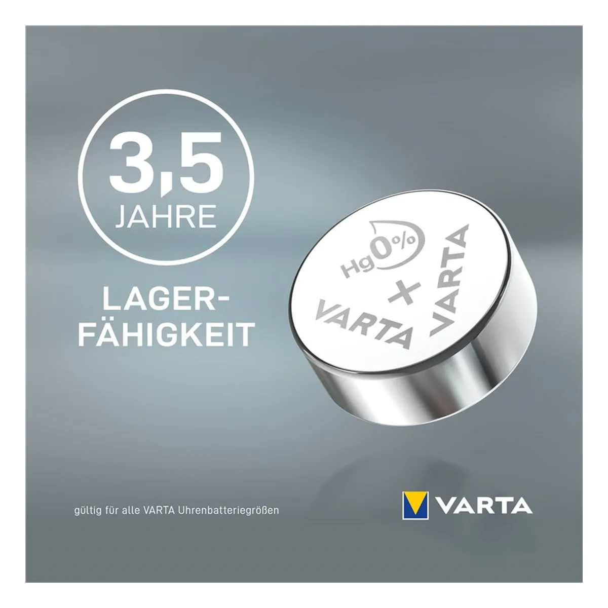 Varta Knopfzelle SR44 (V13GS/357) 1,55V