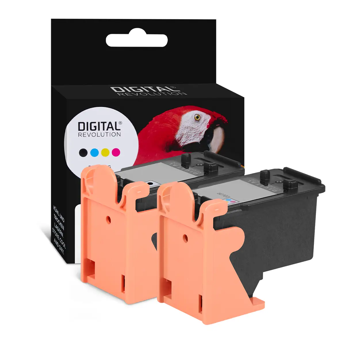 Canon PG-512, CL 513 - alternative Patrone MultiPack 'schwarz + farbig' 30 ml - Digital Revolution