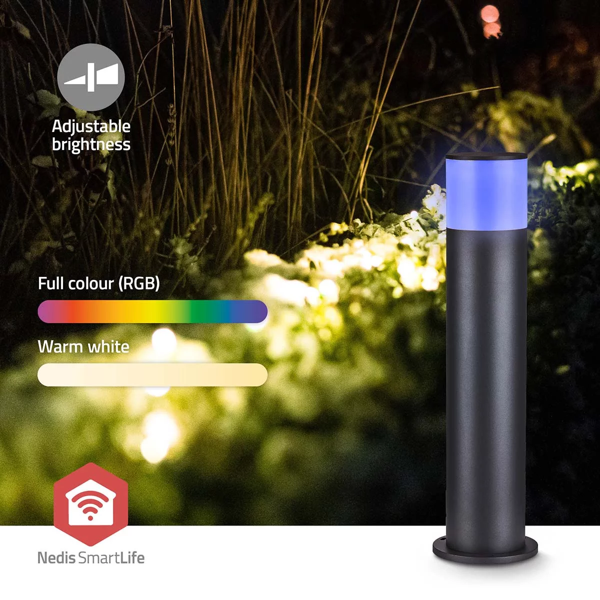 Nedis Smarte LED Gartenleuchte Nedis Smarte LED Gartenleuchte