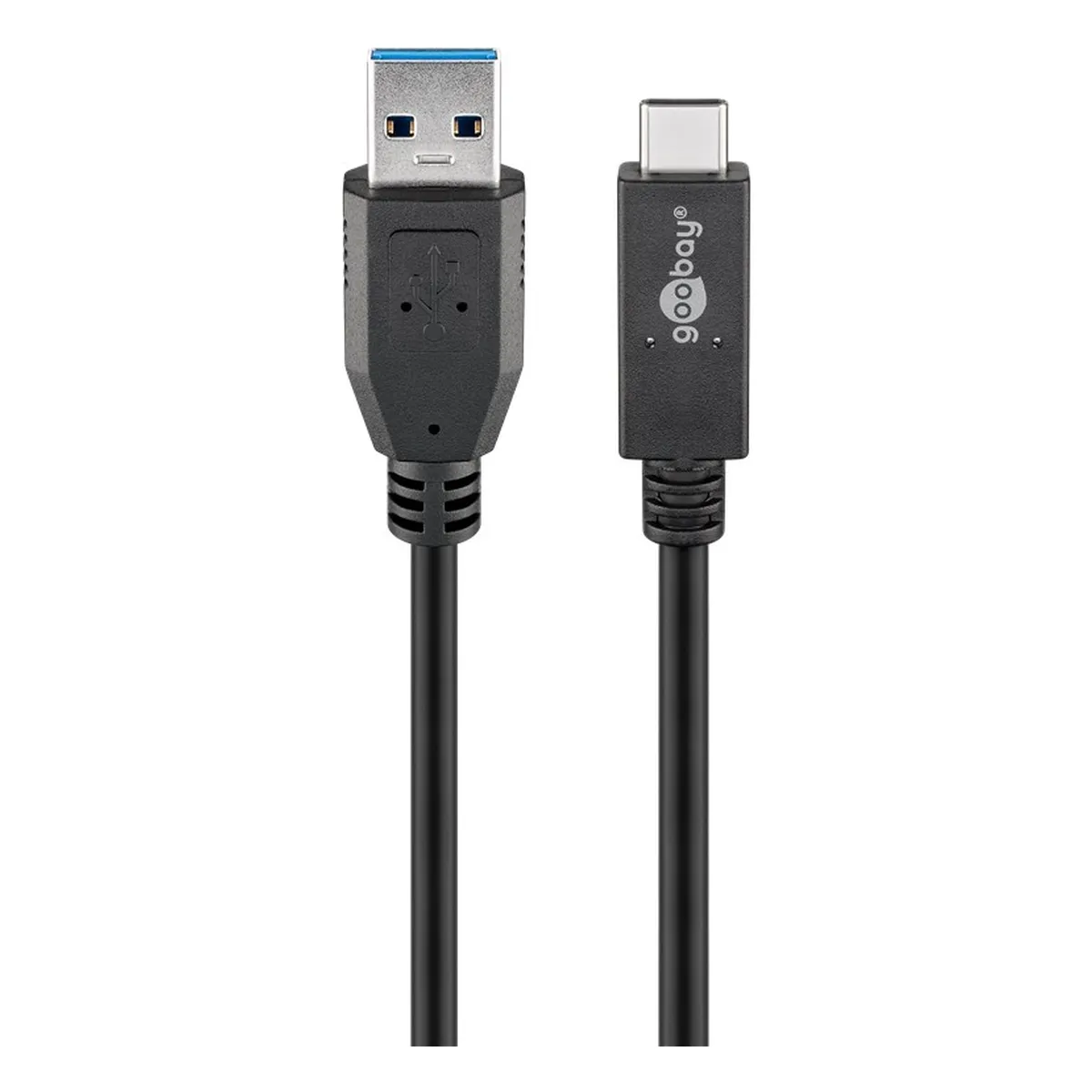 Goobay USB-C™ Kabel USB 3.1 Generation 2, 3A, schwarz