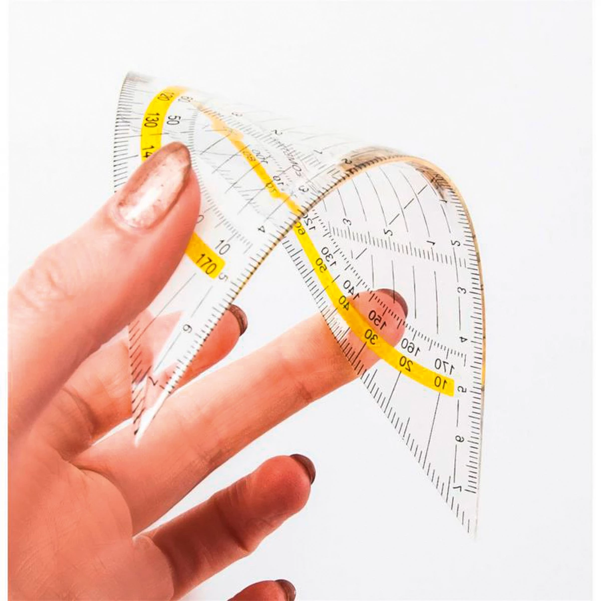Stylex Geometriedreieck, biegsam