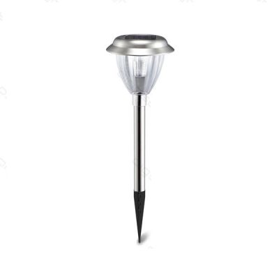 Aigostar LED Solar Außenleuchte, silber