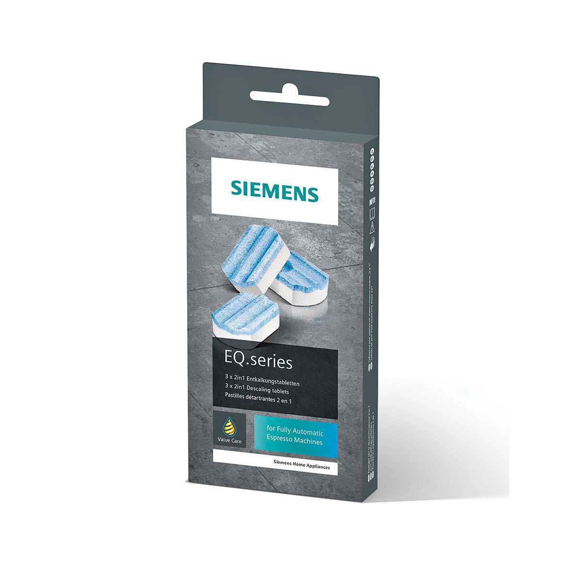 Siemens Entkalkungstabletten für Kaffeevollautomaten 3 x 36g