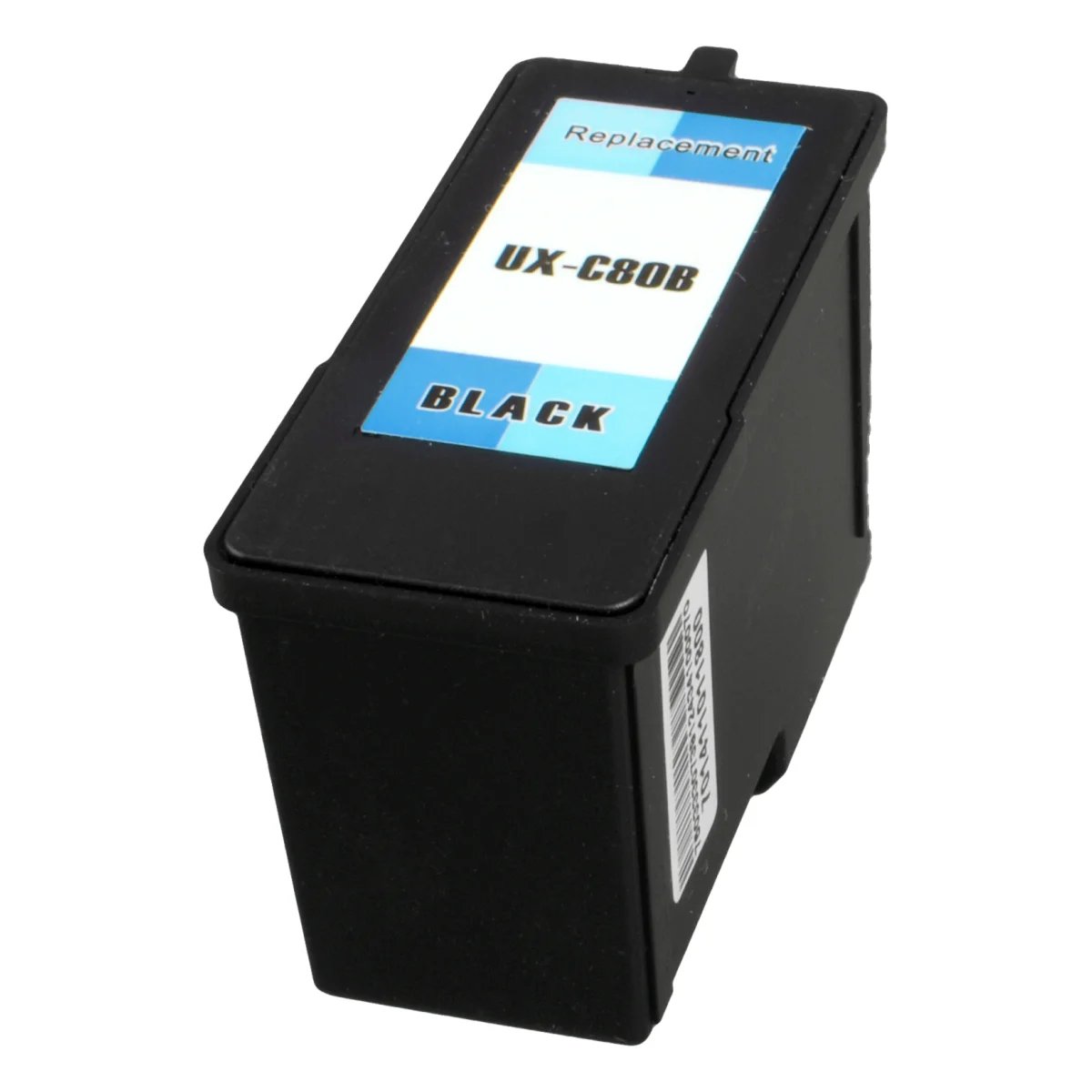 Sharp UXC-80B - alternative Patrone 'schwarz' 17 ml | 800 Seiten - Digital Revolution