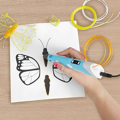 3D Druck-Stift 'Print Pen' mit LC-Display