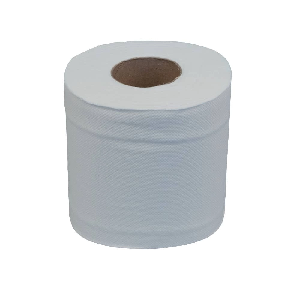 Toilettenpapier Plus Toilet 250 - 3-lagig, weiß, 8 Rollen à 250 Blatt