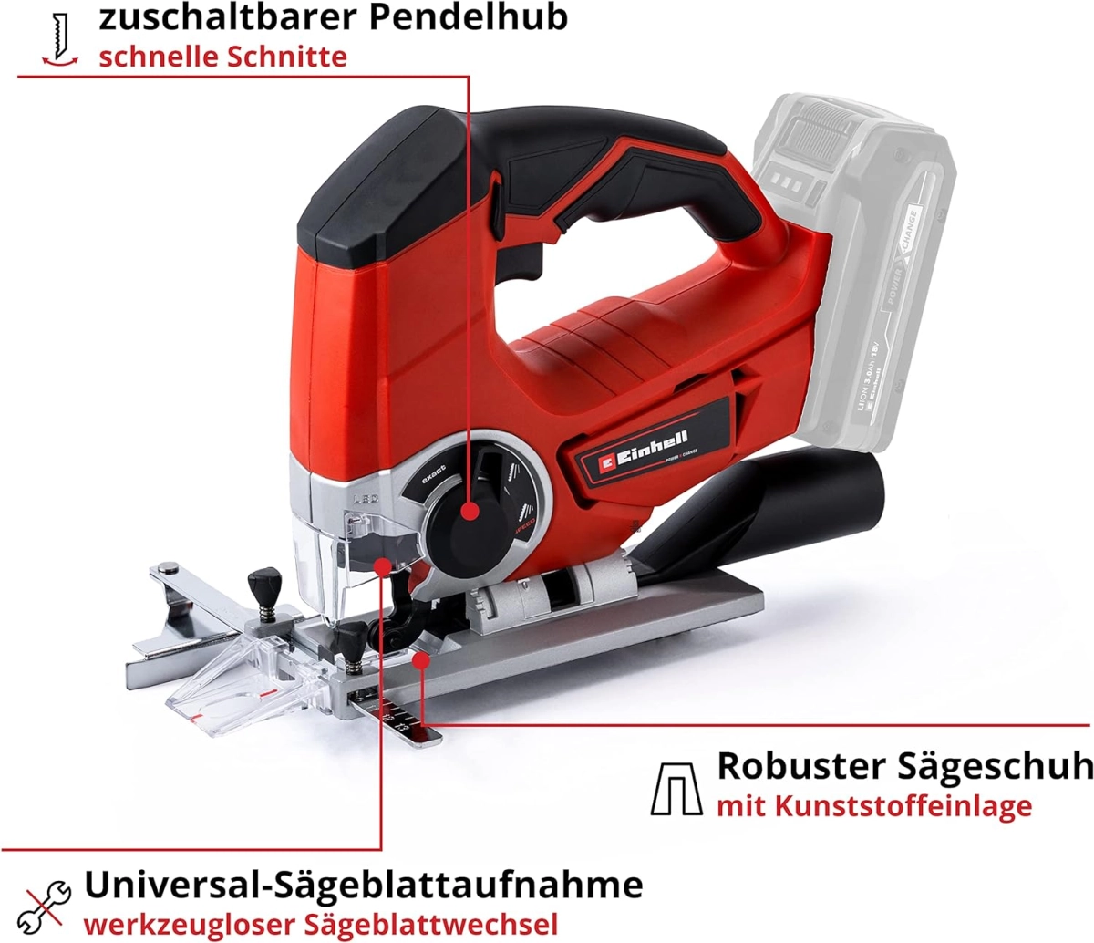 Einhell TE-JS 18 Li-Solo Akku-Stichsäge