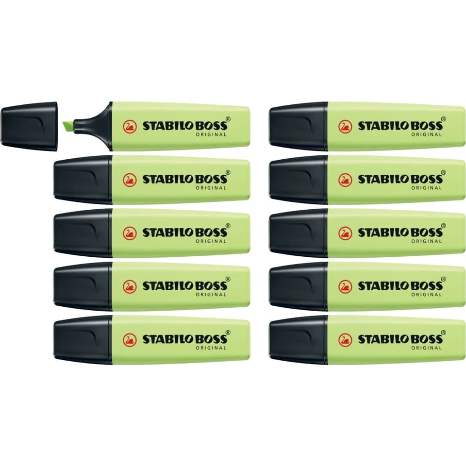 Stabilo Textmarker - BOSS ORIGINAL Pastel - Einzelstift - Prise von Limette