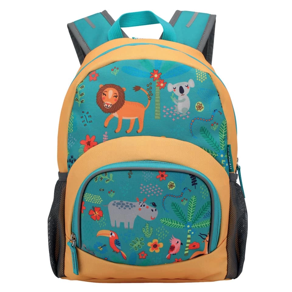 DONAU Kinderrucksack Zoo - 22 x 32 x 11 cm