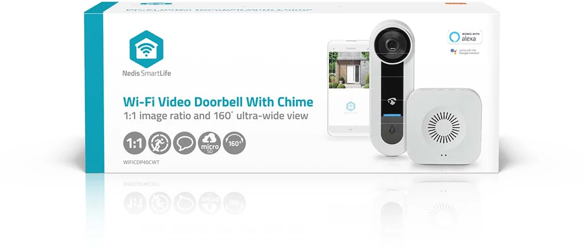 Nedis SmartLife Video-Türsprechanlage Nedis SmartLife Video-Türsprechanlage