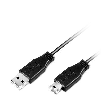 Goobay USB 2.0 Anschlusskabel, MINI-B 5, 1,8 m