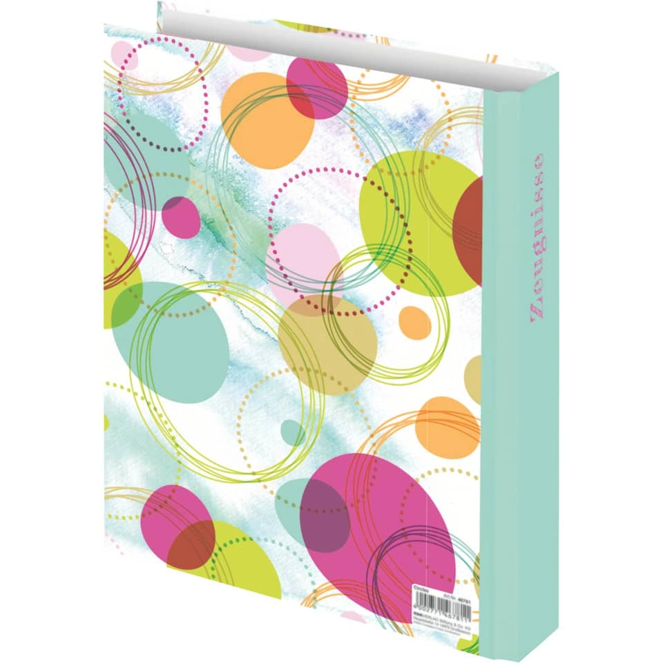 RNK Verlag Zeugnisringbuch Circles - A4, 4 Ring-Mechanik
