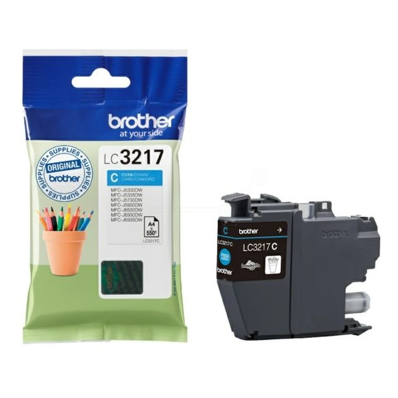 Druckerpatrone Brother LC-3217C 9 ml | 550 Seiten