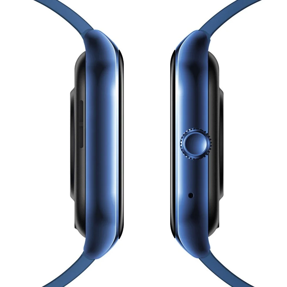 Fontastic Timor Smartwatch mit 2,01“ Display, BT Call, blau
