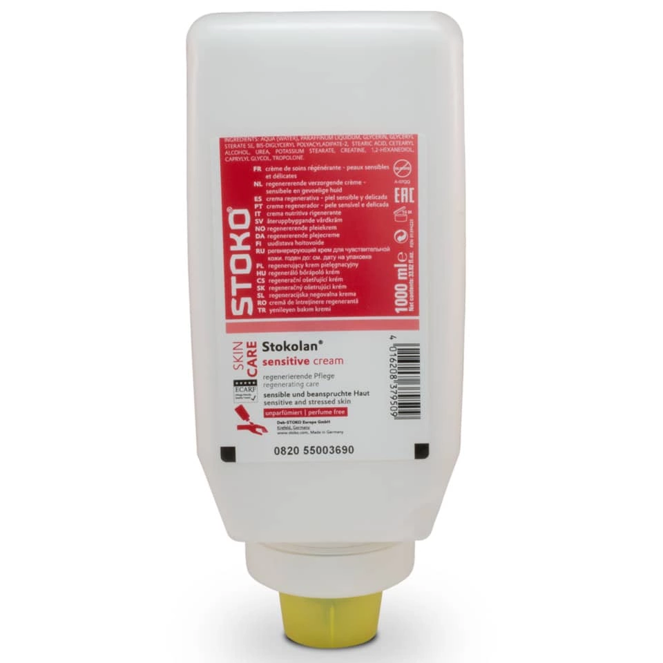 STOKOLAN Hautpflegecreme SENSITIVE PURE 1000 ml