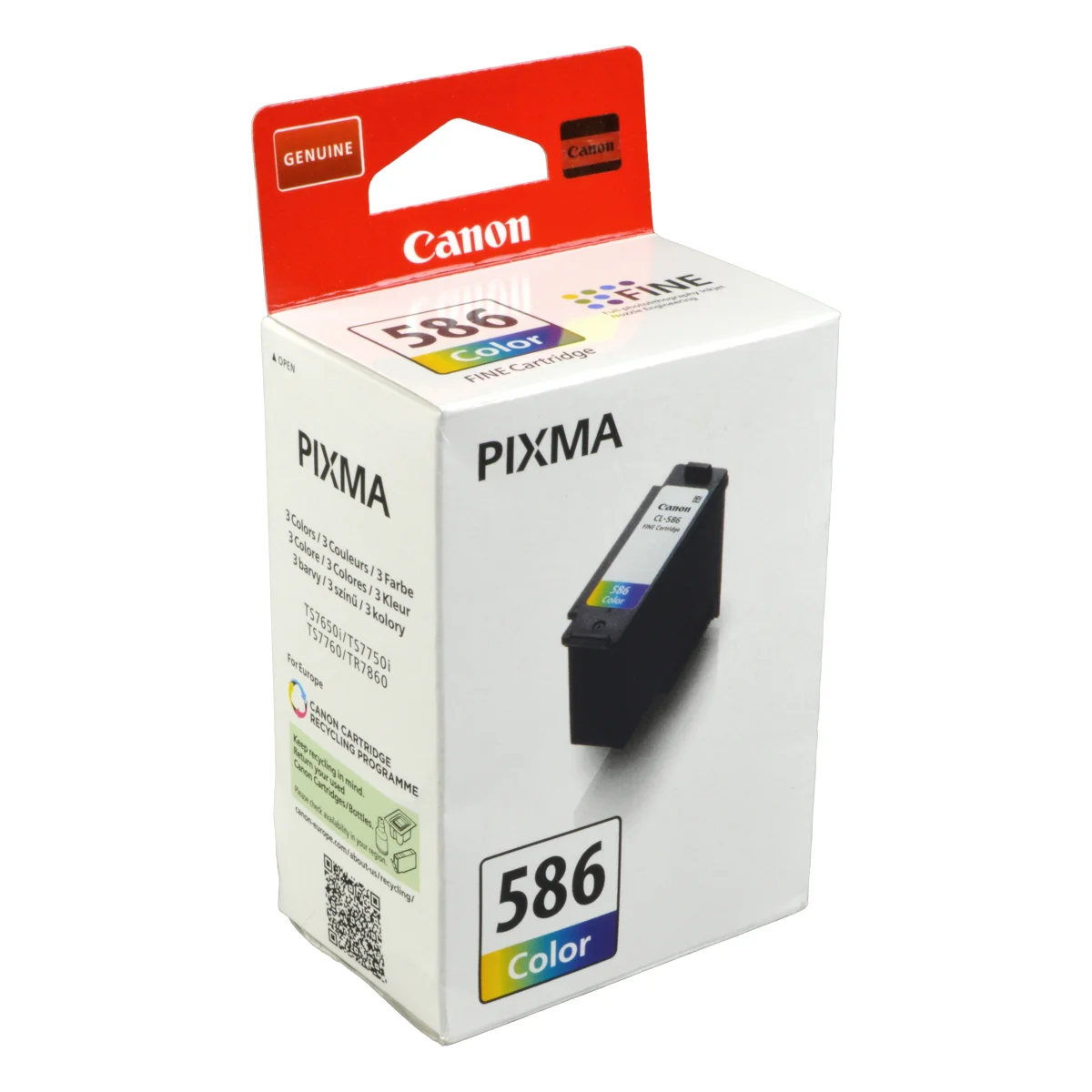 Druckerpatrone Canon CL-586 farbig 10 ml | 180 Seiten