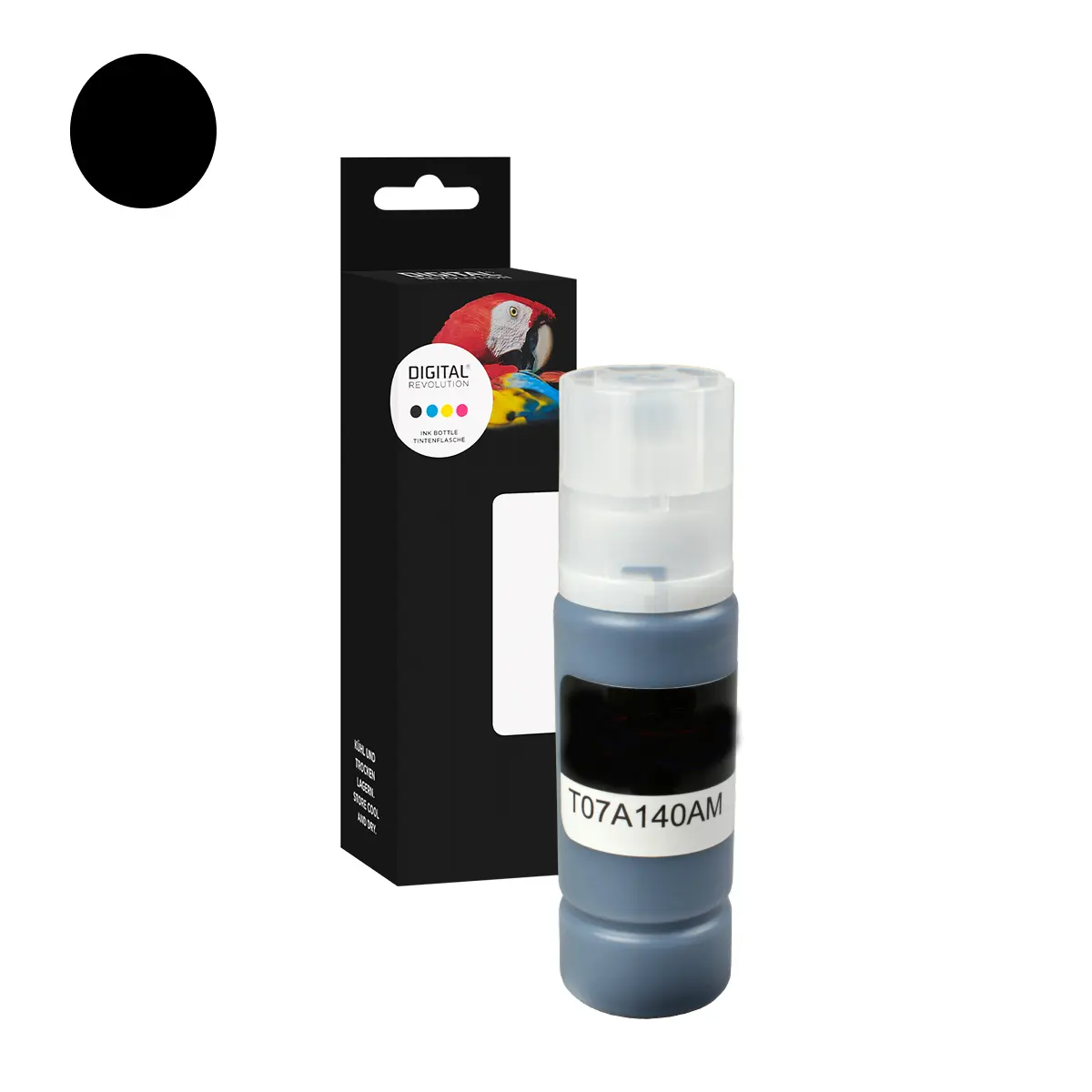 Epson 114 - alternative Tinte 'schwarz' 70 ml - Digital Revolution