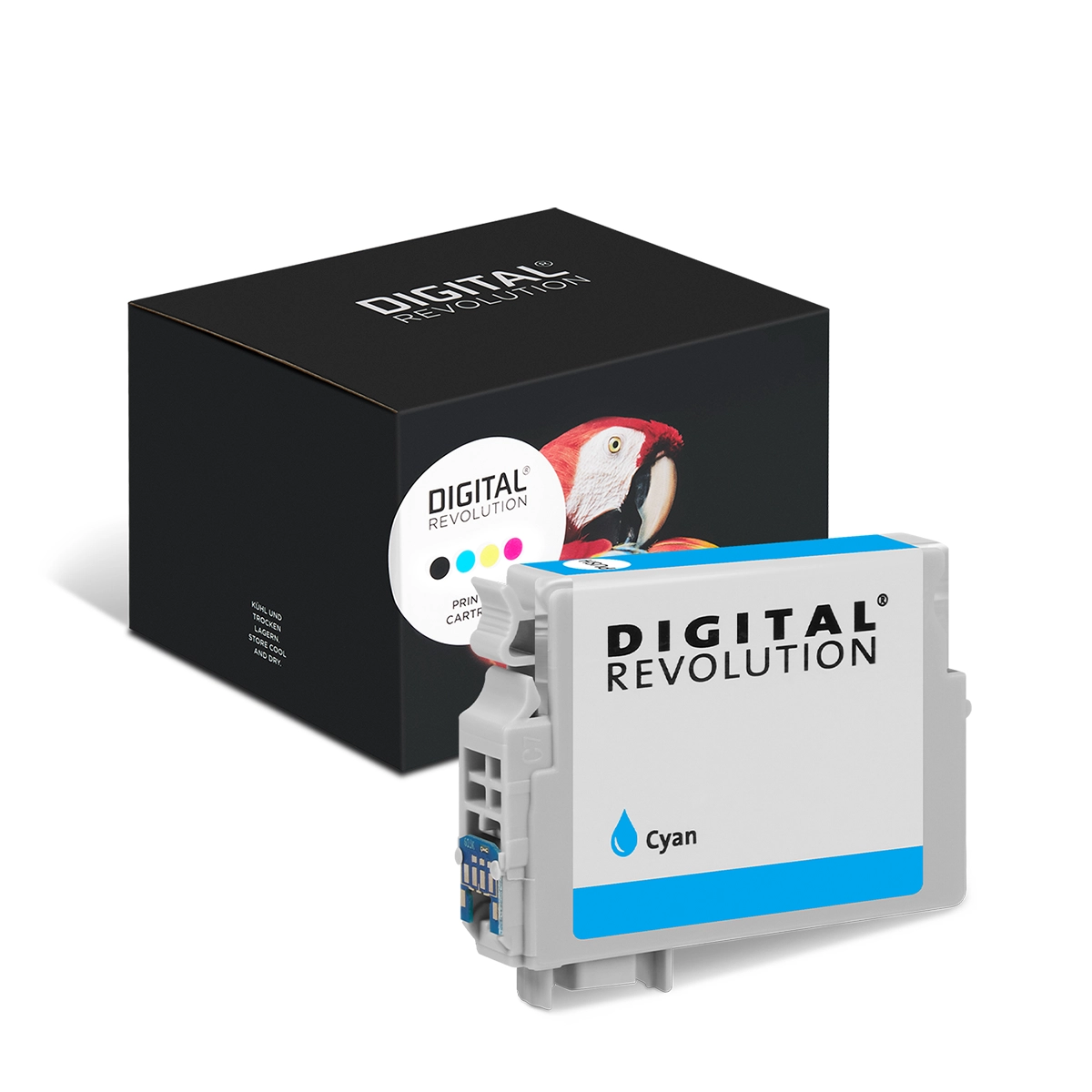 Epson 18 - alternative Patrone 'cyan' 9,6 ml - Digital Revolution