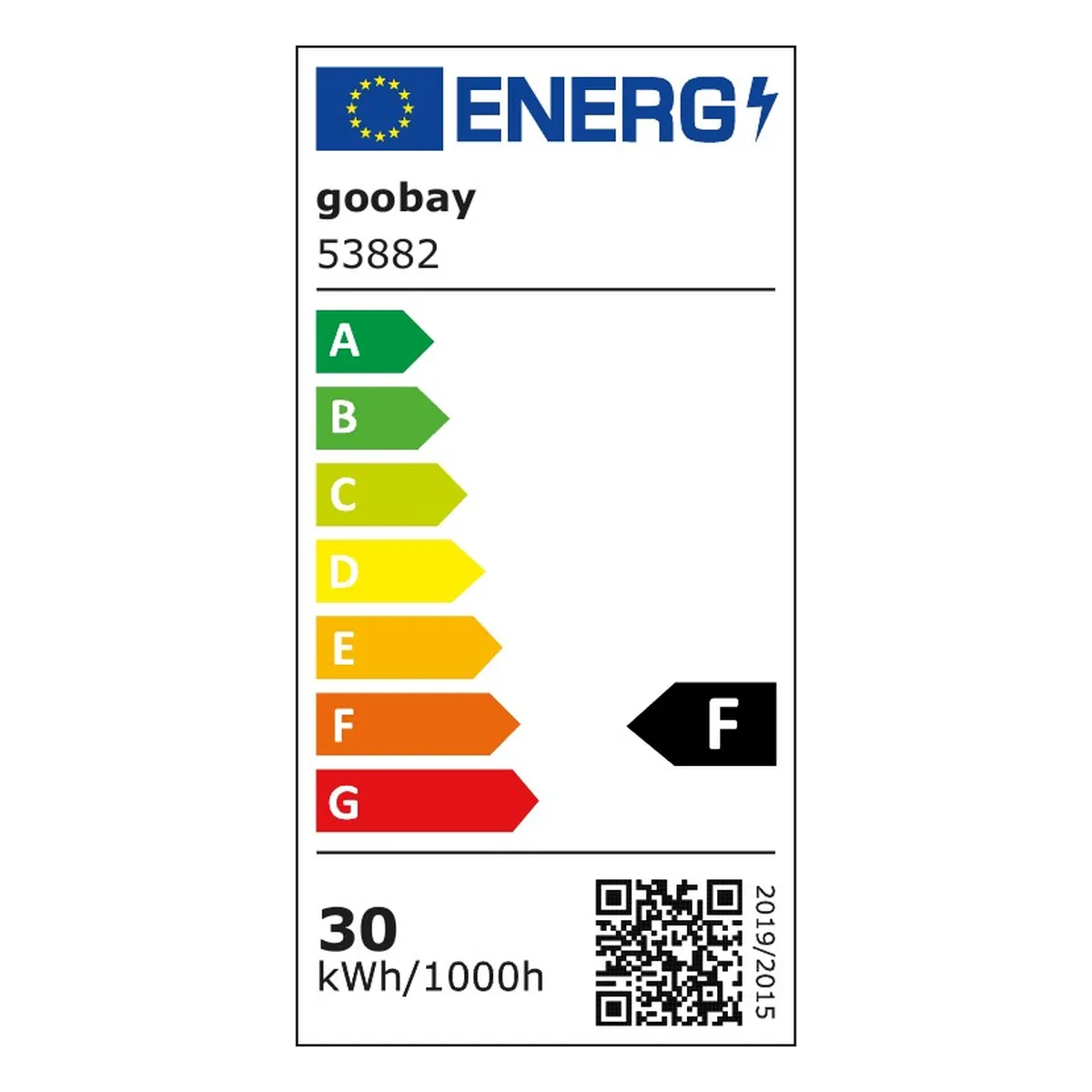 Goobay LED-Außenstrahler, 30 W, mit Bewegungsmelder