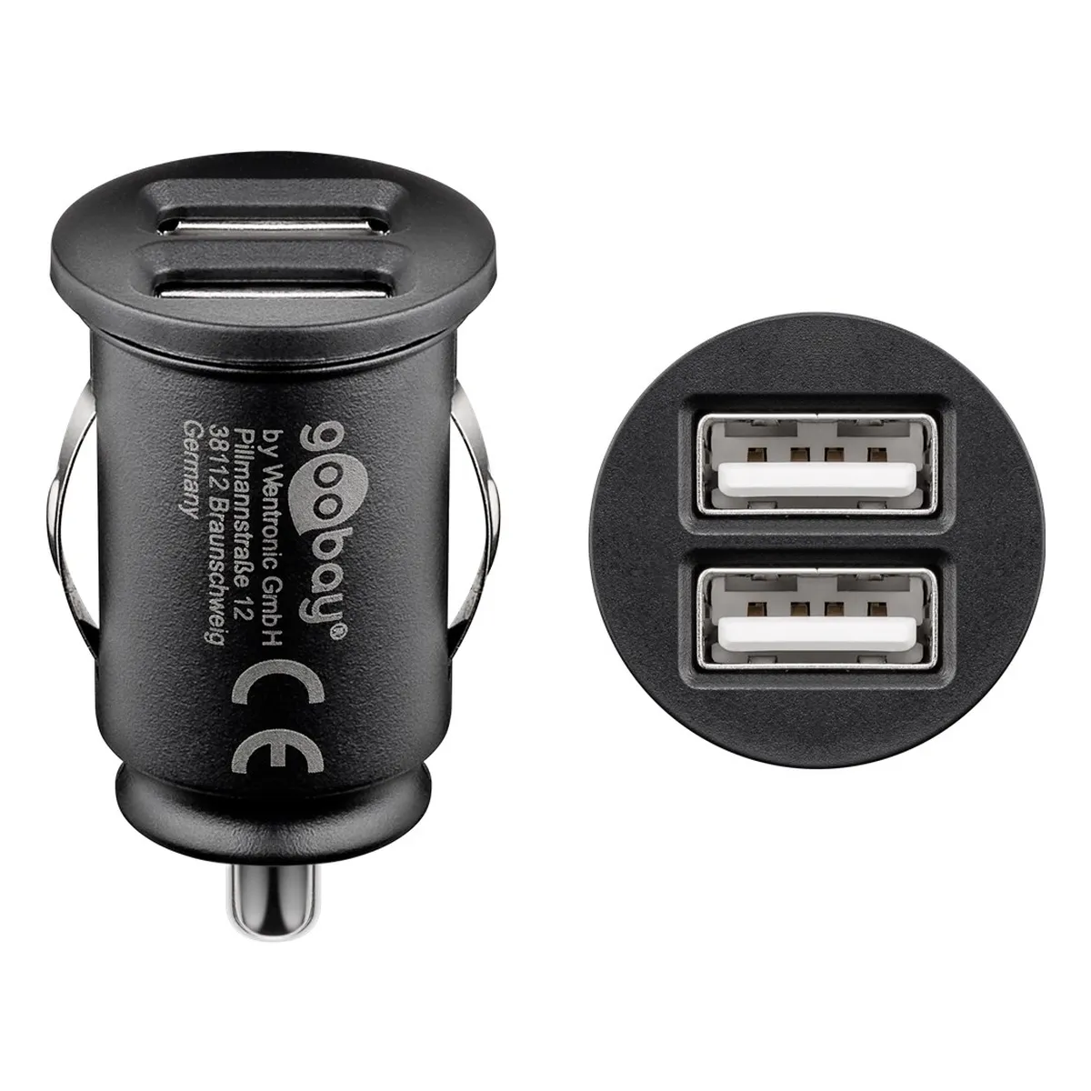 Goobay Dual USB-Autoladegerät 3,1 A