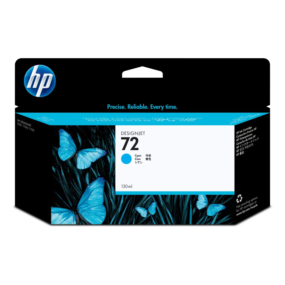 Druckerpatrone HP 72 cyan 130 ml (C9371A)