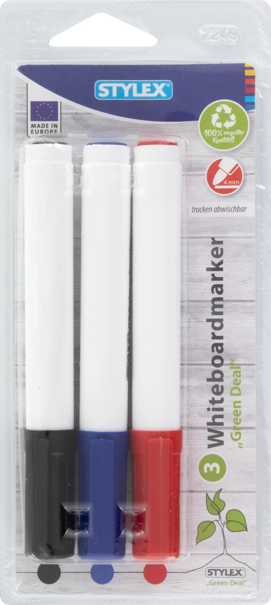 Stylex Whiteboardmarker, 3 Stück