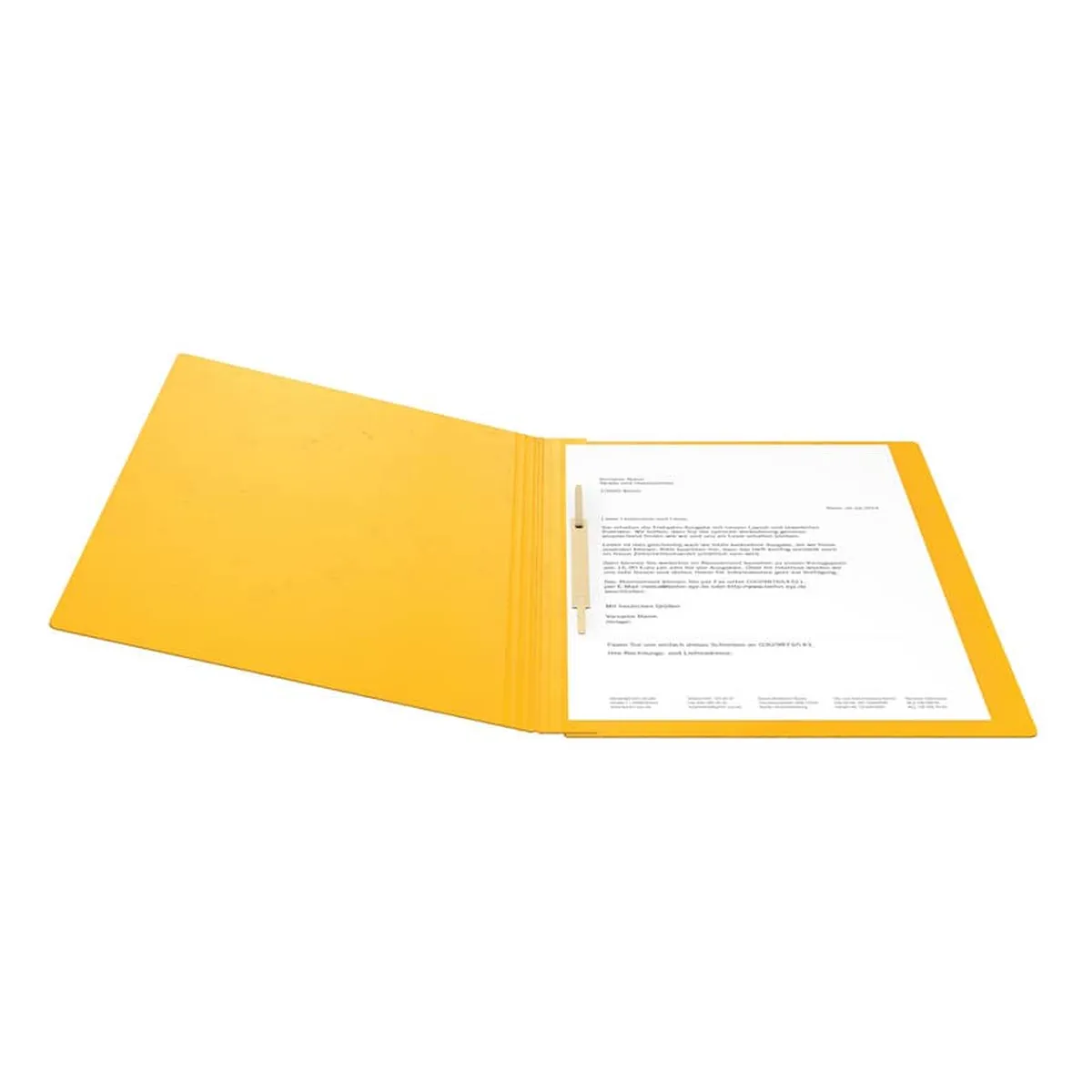 EXACOMPTA Schnellhefter - A4, 350 Blatt, Colorspan-Karton, 355 g/qm, gelb