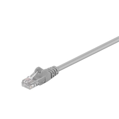 Goobay Patchkabel CAT5e U/UTP grau 2m