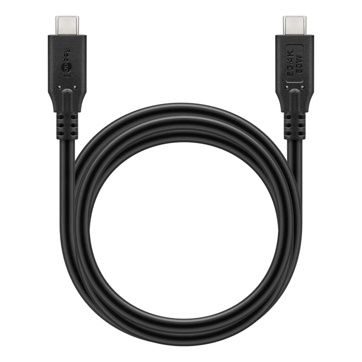 USB-C™-Kabel, 1 m, schwarz