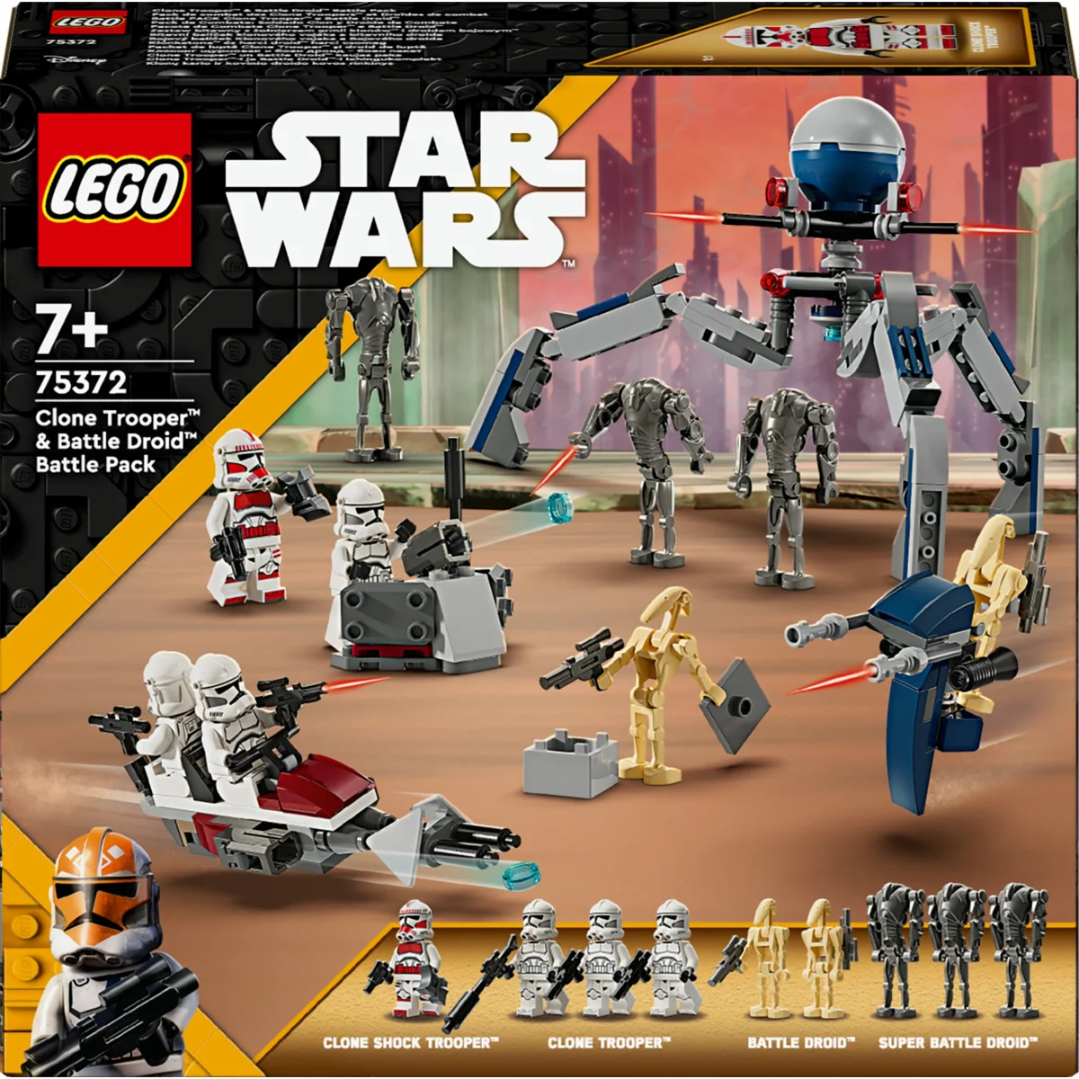 LEGO® Star Wars Clone Trooper & Battle Droid Battle Pack 75372 LEGO® Star Wars Clone Trooper & Battle Droid Battle Pack 75372