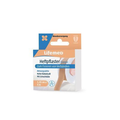 Lifemed Heftpflaster, 5m x 1,25cm 