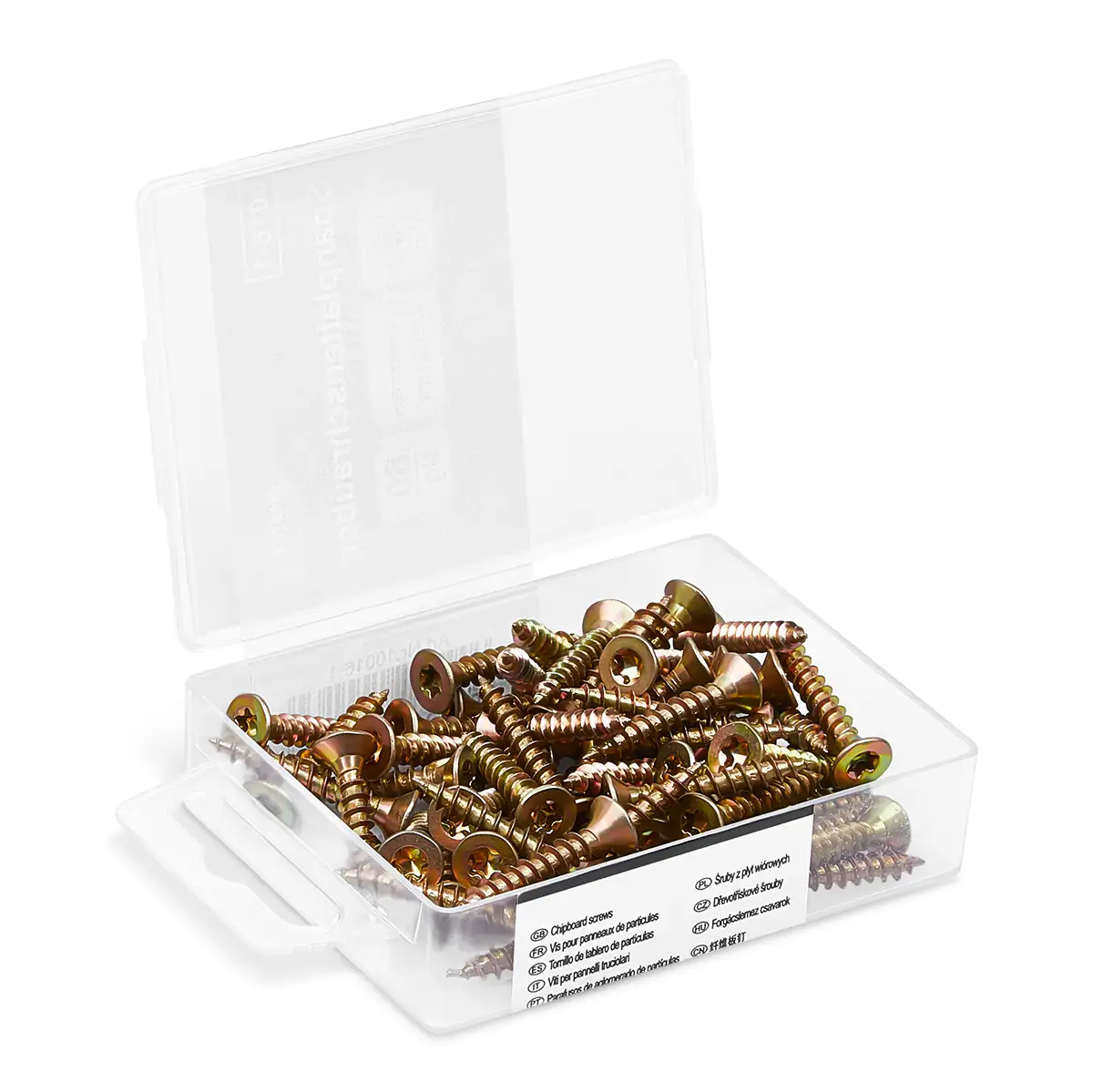 Masterproof Spanplattenschrauben, 4,0x25mm, 60 Stück Trx
