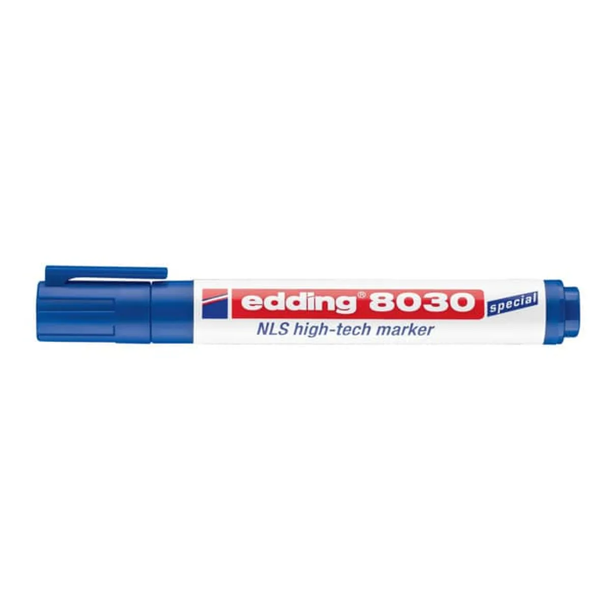 Edding 8030 NLS high-tech marker Spezialmarker - permanent, 1,5 - 3 mm, blau