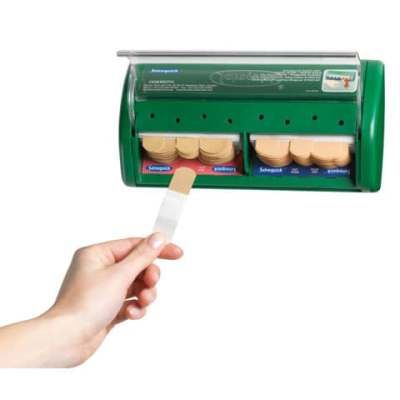 Pflasterspender - 85 Pflaster gefüllt