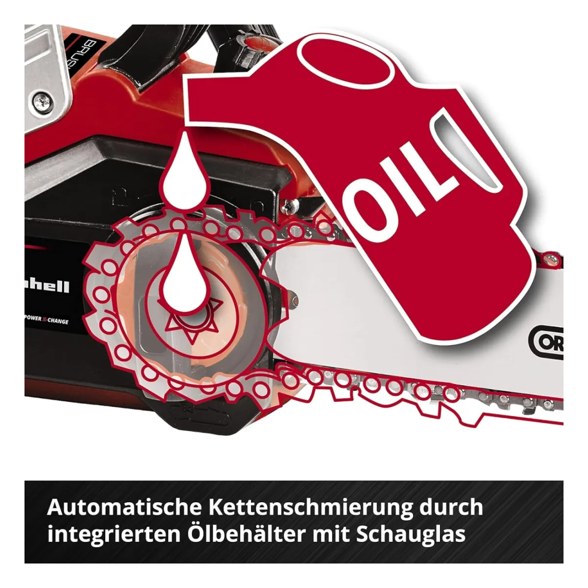 Einhell Akku-Kettensäge GP-LC 36/35 Li-Solo Einhell Akku-Kettensäge GP-LC 36/35 Li-Solo