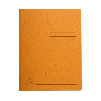 EXACOMPTA Spiralhefter - A4, 300 Blatt, Colorspan-Karton, 355 g/qm, orange
